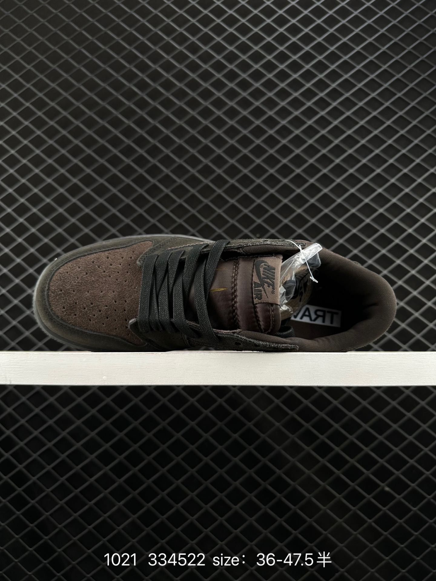 fragment design x Travis Scott x Nike Air Jordan 1 Low OG SP”Black/Green Toe“